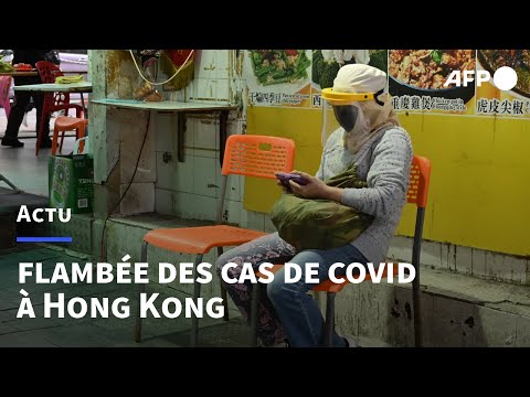 Hong Kong: l'épidémie de Covid-19 flambe, des taxis appelés en renfort | AFP