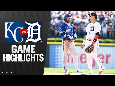 Royals vs. Tigers Game Highlights (8/24/25) | MLB Highlights