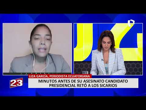 Periodista ecuatoriana: Candidato denunció amenazas de Los Choneros antes de ser asesinado