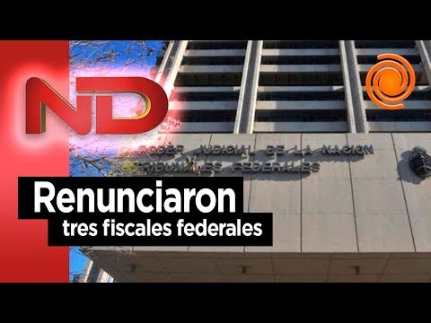 Tres fiscales federales de Córdoba presentaron su renuncia