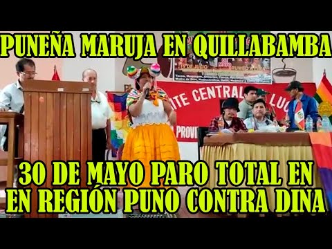CONVOCAN ENCUENTRO MACRO REGIONAL EN PUNO LOS DIAS 24 Y 25 JUNIO PARA ACORDAR TERCERA TOMA DE LIMA..