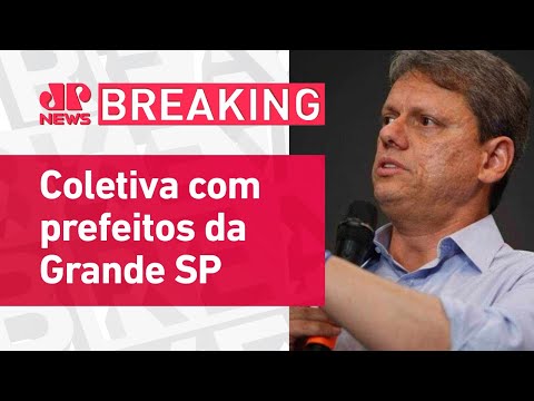 Tarcísio de Freitas pede ao TCU intervenção na Enel | BREAKING NEWS