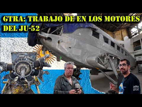 MOTOR DEL JU-52: GTRA DE MORON Y LOS TRABAJOS DE RECUPERACION.