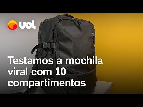 Espaço para sapatos e notebook: testamos a mochila que viralizou