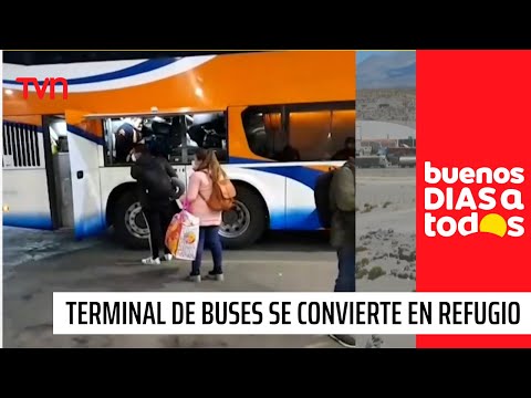 Terminal de buses se convierte en masivo refugio de migrantes | Buenos días a todos