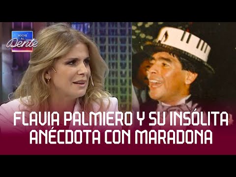 FLAVIA PAMIERO y su insólita anécdota con MARADONA