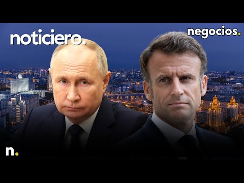NOTICIERO: Putin advierte a Macron, peligro de guerra mundial nuclear y Biden y Netanyahu hablan