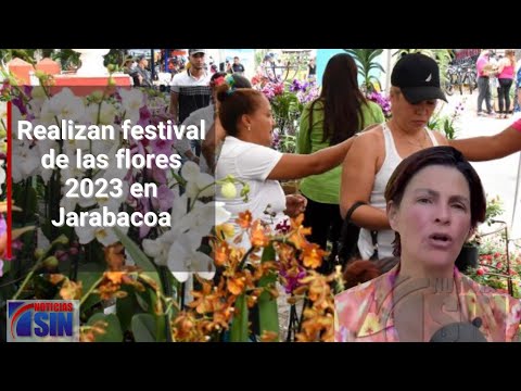 Realizan festival de las flores 2023 en Jarabacoa