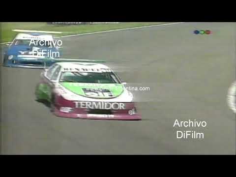 Juan Maria Traverso con su Peugeot 405 gana en el circuito de Parana 1995