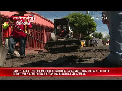 Más viviendas, mejores calles y otras obras realizan alcaldías en Nicaragua