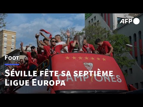 Séville fête son septième titre en Ligue Europa | AFP