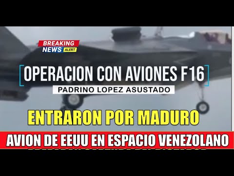 AVION MILITAR de EEUU entra por MADURO viola espacio aereo