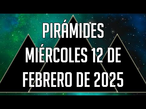 ? Pirámides para mañana Miércoles 12 de Febrero de 2025 - Lotería de Panamá