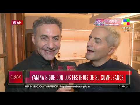 Yanina Latorre sigue con los festejos de cumpleaños