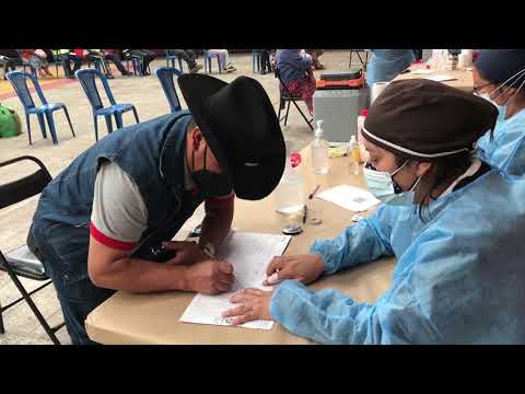 Se inicia vacunación de gentes de la PNC y de la PMT en Totonicapán
