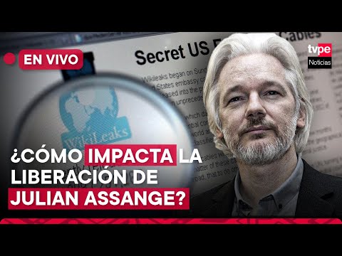 Impacto de liberación de Julian Assange I TVPerú Noticias EN VIVO: Geomundo de hoy 25 de junio