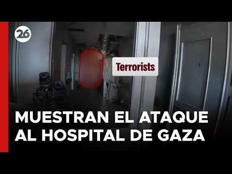 MEDIO ORIENTE | Israel mostró el ataque al hospital de Gaza