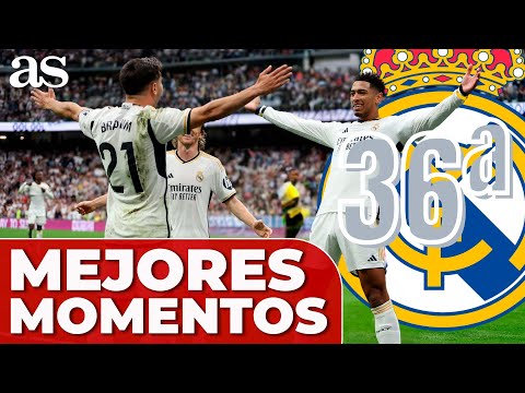 36ª LIGA del REAL MADRID | Revive sus mejores momentos
