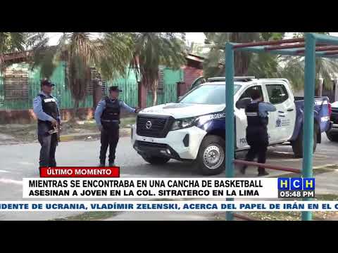 Sicarios llegan a matar a joven en una cancha de La Lima, Cortés