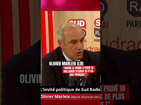 Olivier Marleix était l’invité politique de Jean-Jacques Bourdin