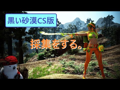 【黒い砂漠CS】草むしりする人【採集】