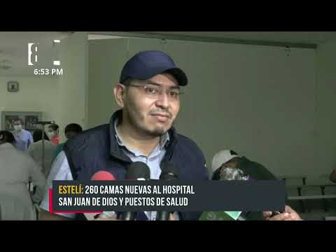 260 camas fueron entregadas al Hospital y puesto de salud en Estelí - Nicaragua