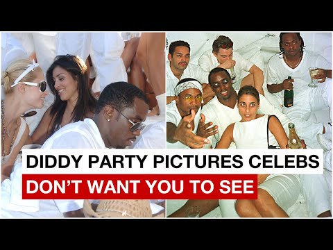 Diddy party pictures Hollywood celebs don’t want you to see