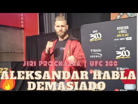 UFC 300: PROCHAZKA: no quiero ser rey de Europa, sino del mundo