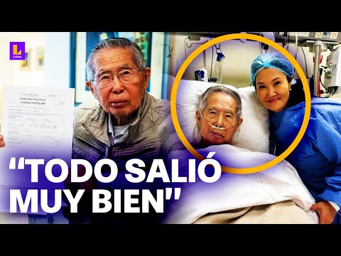 Keiko Fujimori tras la operación a la cadera de Alberto Fujimori: Todo salió muy bien