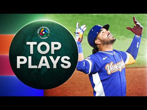 Top World Baseball Classic Plays of 3/17/26 (Eugenio Suárezs go-ahead RBI, Harpers homer AND MORE)