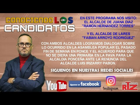 TERCER PROGRAMA CONOCIENDO LOS CANDIDATOS, FORMULAMOS PREGUNTAS Y ELLOS CONTESTAN - COMPARTE