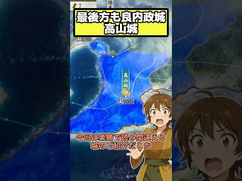 鹿児島の後方も良内政な城 高山城【信長の野望 新生PK】