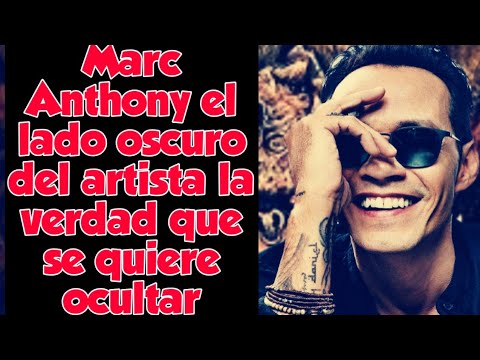Marc Anthony el lado oscuro del artista la verdad que se quiere ocultar De Consumo alcohol y vicios
