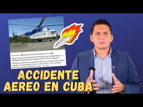 ?Accidente aéreo deja 5 víctimas en Cuba.