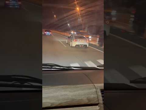 頭文字Dイベントの帰り道みんなこれ#initiald #86brz