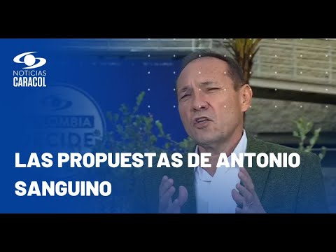 Antonio Sanguino, candidato a la Gobernación de Cesar, expuso sus propuestas en la Plaza Caracol