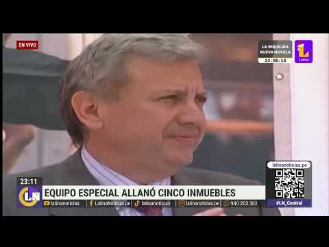Allanan inmuebles de exministro aprista Hernán Garrido Lecca en investigación contra fiscal