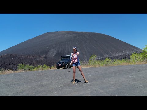 Sandboarding, una aventura extrema sobre el volcán activo, Cerro Negro
