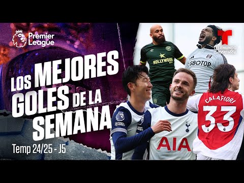 ¡Los golazos de la quinta jornada! | Premier League | Telemundo Deportes