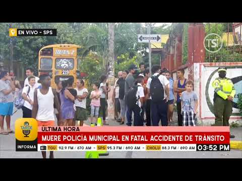 Muere policía municipal en fatal accidente de tránsito