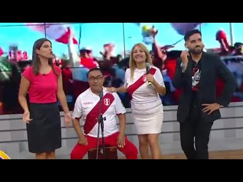 Familia de Lapadula vive la previa del Perú vs. Marruecos en ATV
