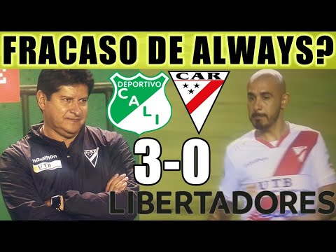 3-0  ELIMINADOS y RIQUELME CASTIGADO  DEP CALI vs ALWAYS READY  Copa Conmebol Libertadores 2022