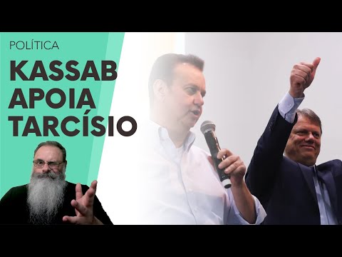 KASSAB diz que APOIA TARCíSIO, até LULA gosta do TARCÍSIO: MAS importante é que TARCÍSIO é BOLSONARO