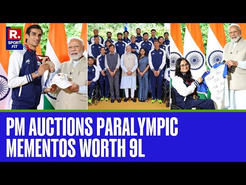 PM Modi to auction off Paralympics Mementos Worth 9 Lakh INR for 'Namami Ganga' Initiative