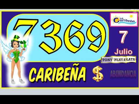 NÚMERO GANADOR  DE HOY 8 DE JULIO DE 2020   SORTEO loteria  de la caribeña
