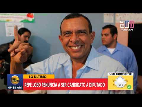 Pepe Lobo renuncia a su candidatura a diputado por la Democracia Cristiana