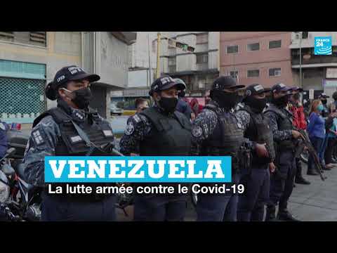 La lutte contre le Covid-19 arme au poing au Venezuela