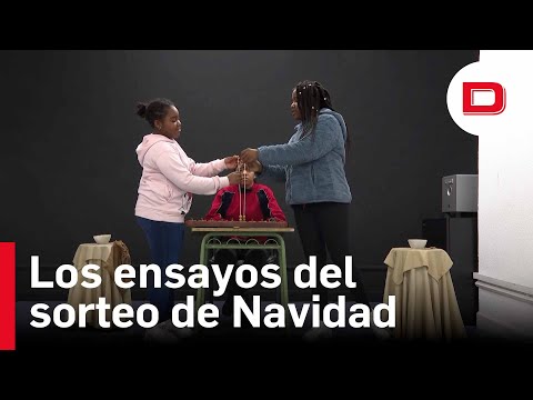 Los niños de San Ildefonso en los ensayos: «Lo más difícil son los números cortos»