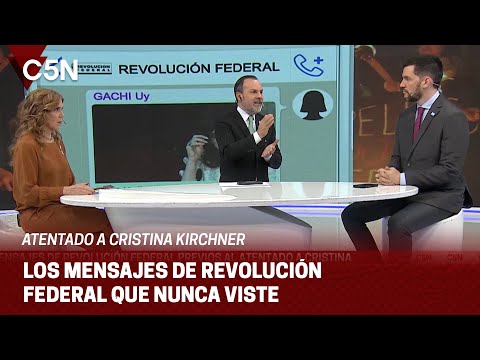 Los MENSAJES de REVOLUCIÓN FEDERAL previos al ATENTADO a CRISTINA KIRCHNER