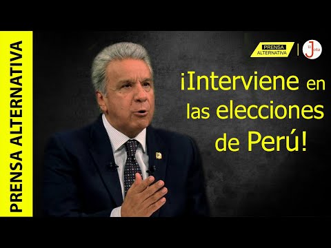 Lenín Moreno atacó a Pedro Castillo por hablar bien de Venezuela!